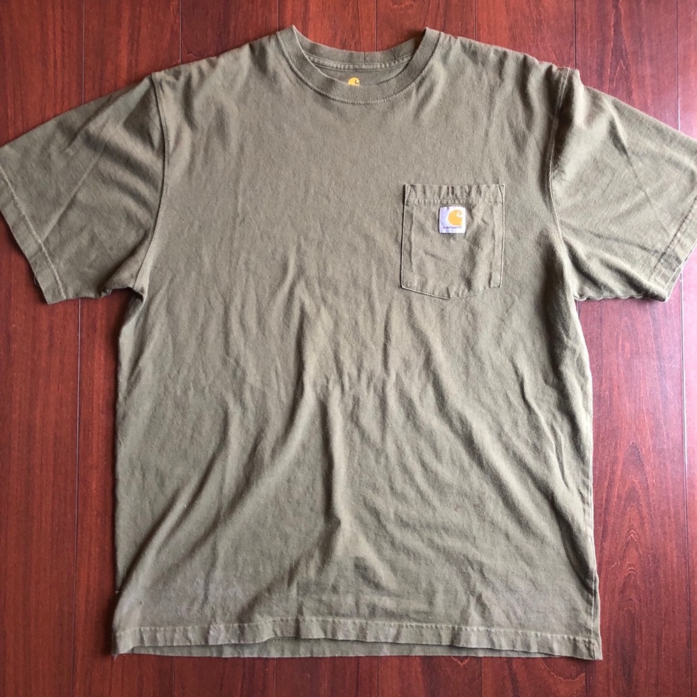 Carhartt Pocket Tee (with back graphic) (Large)
